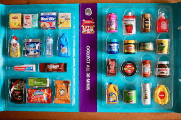 Collectable toys Coles, Pict by gggiraffe.blogspot.com