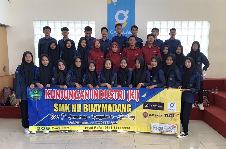 Dok. Tim Gamelab - SMK NU Buay Madang Kunjungan Industri ke Gamelab Indonesia