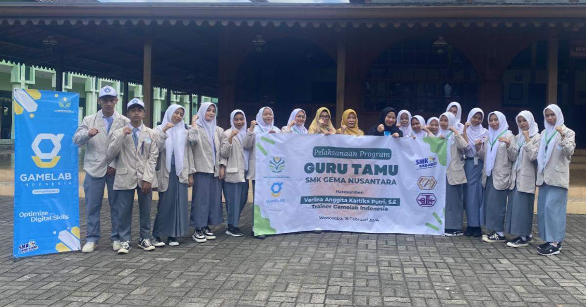 Dok. Tim Gamelab: SMK Gema Nusantara - Gamelab.ID