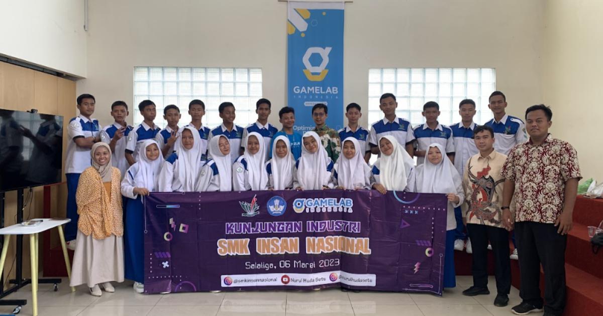 Dok. Tim Gamelab: SMK Insan Nasional Bekasi - Gamelab.ID