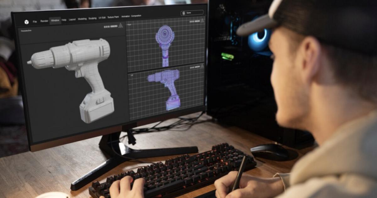Sumber Freepik: Blender 3D - Gamelab.ID