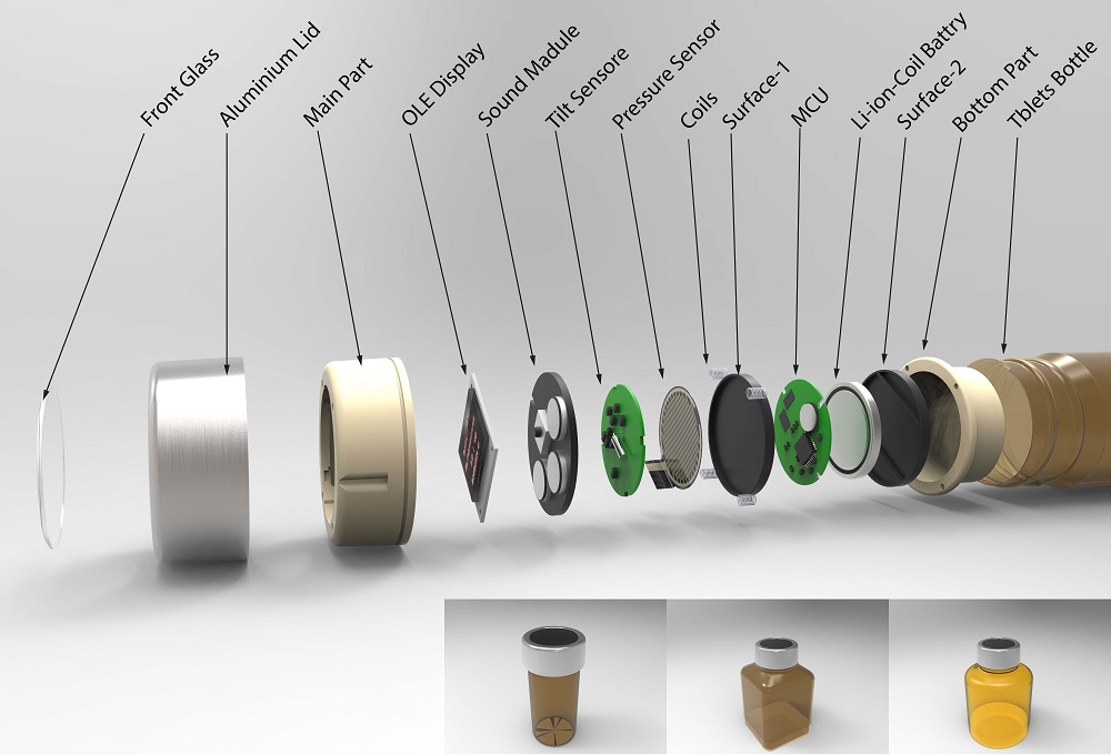 Intelligent Cap Pill Bottle oleh Admir Pirni