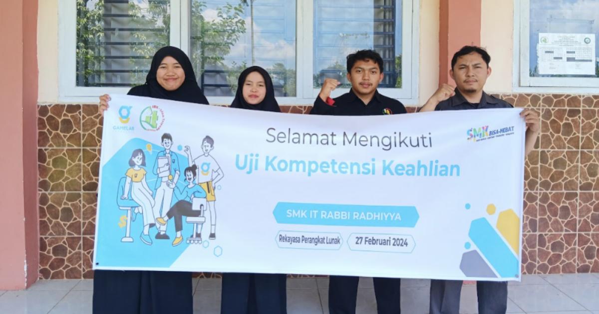 Dok. Tim Gamelab: SMK IT Rabbi Radhiyya - Gamelab.ID