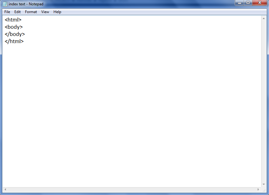 HTML Menggunakan Notepad | Berita | Gamelab Indonesia