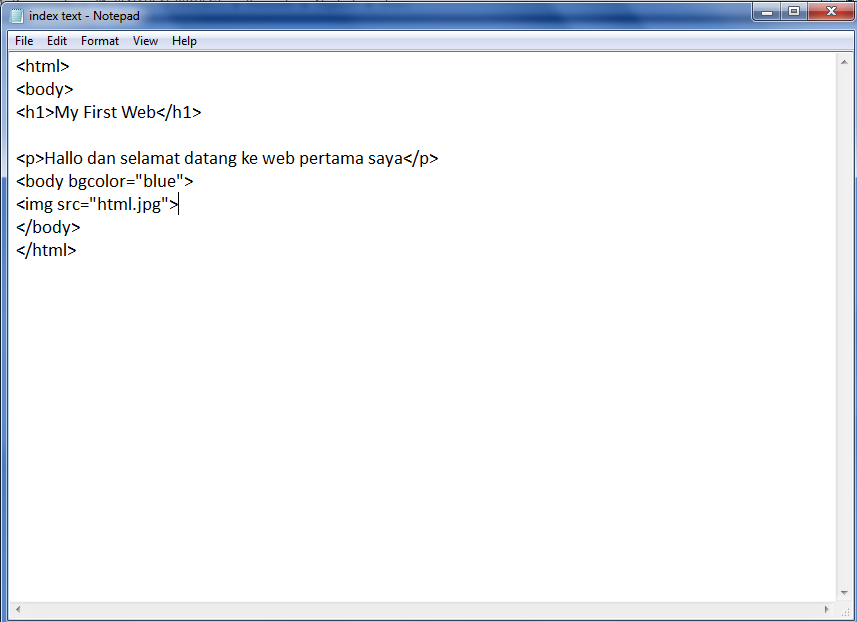 HTML Menggunakan Notepad | Berita | Gamelab Indonesia