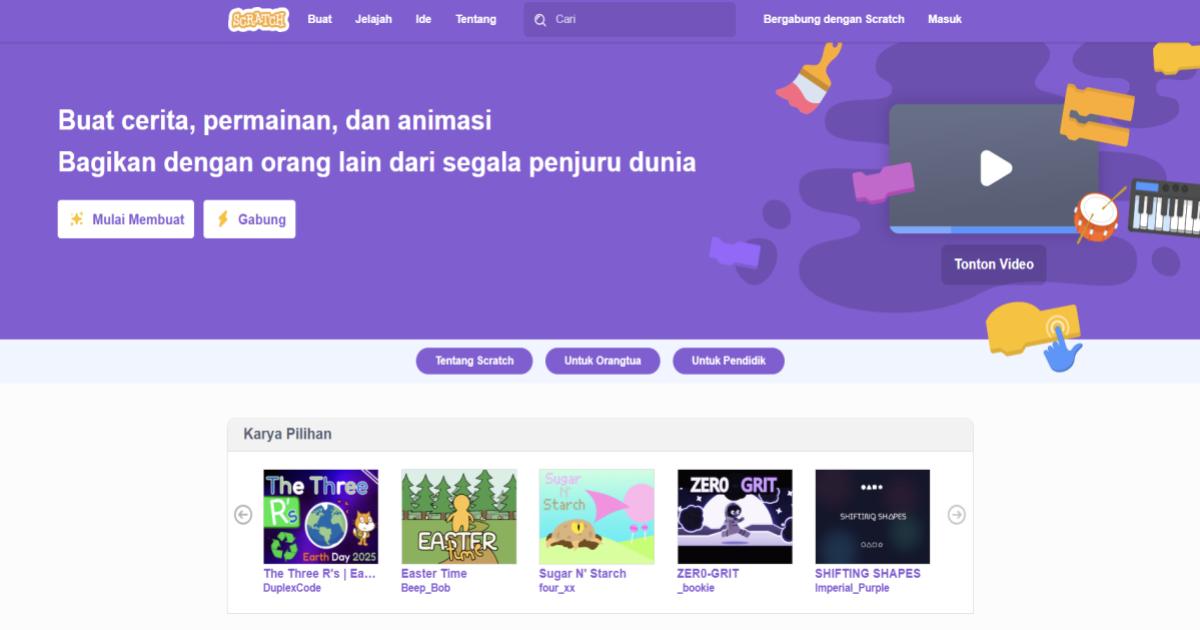 Apa Itu Scratch - GAMELAB.ID