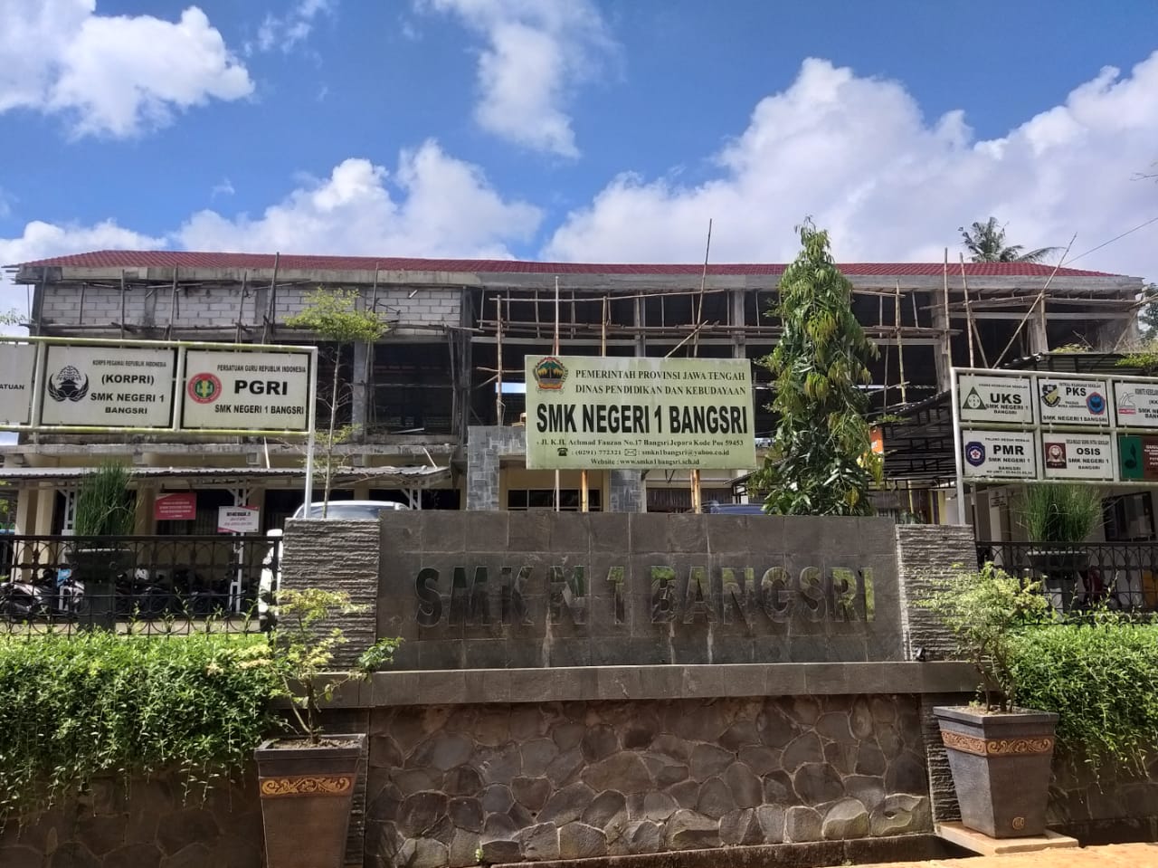 Lokasi SMKN 1 Bangsri Jepara