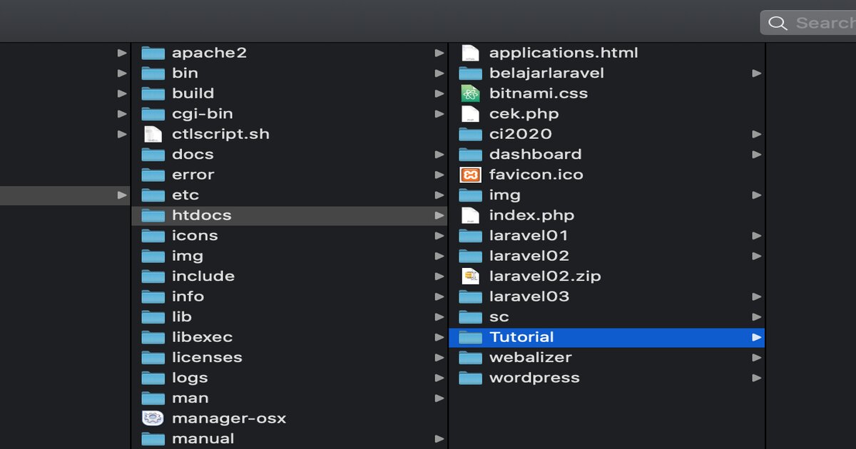 Cara menjalankan file php di web browser