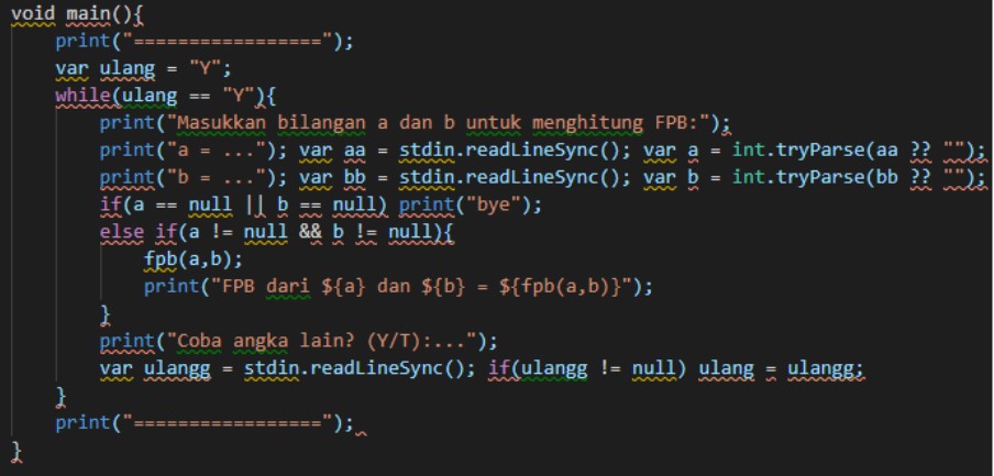 Perulangan dan Percabangan