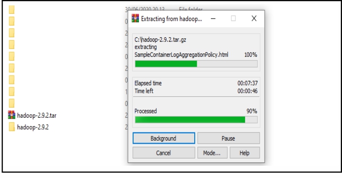 Proses Ekstrak File Hadoop