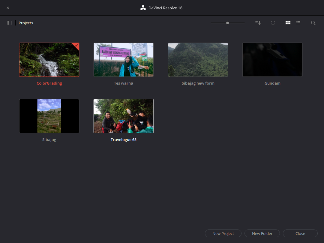 Папка с проектами davinci resolve