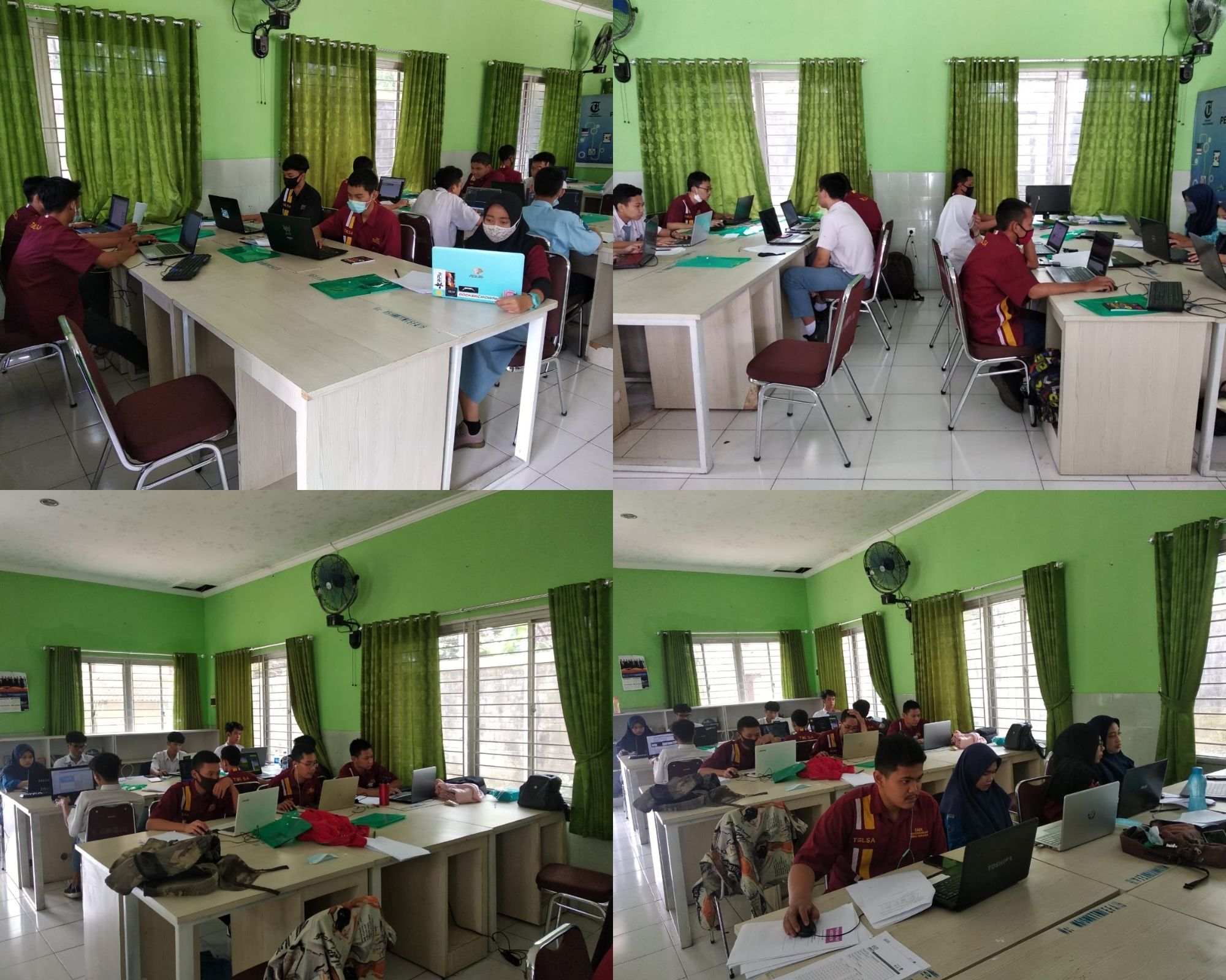 Pelaksanaan Teaching Factory SMK Telekomunikasi Tunas Harapan Kab. Semarang