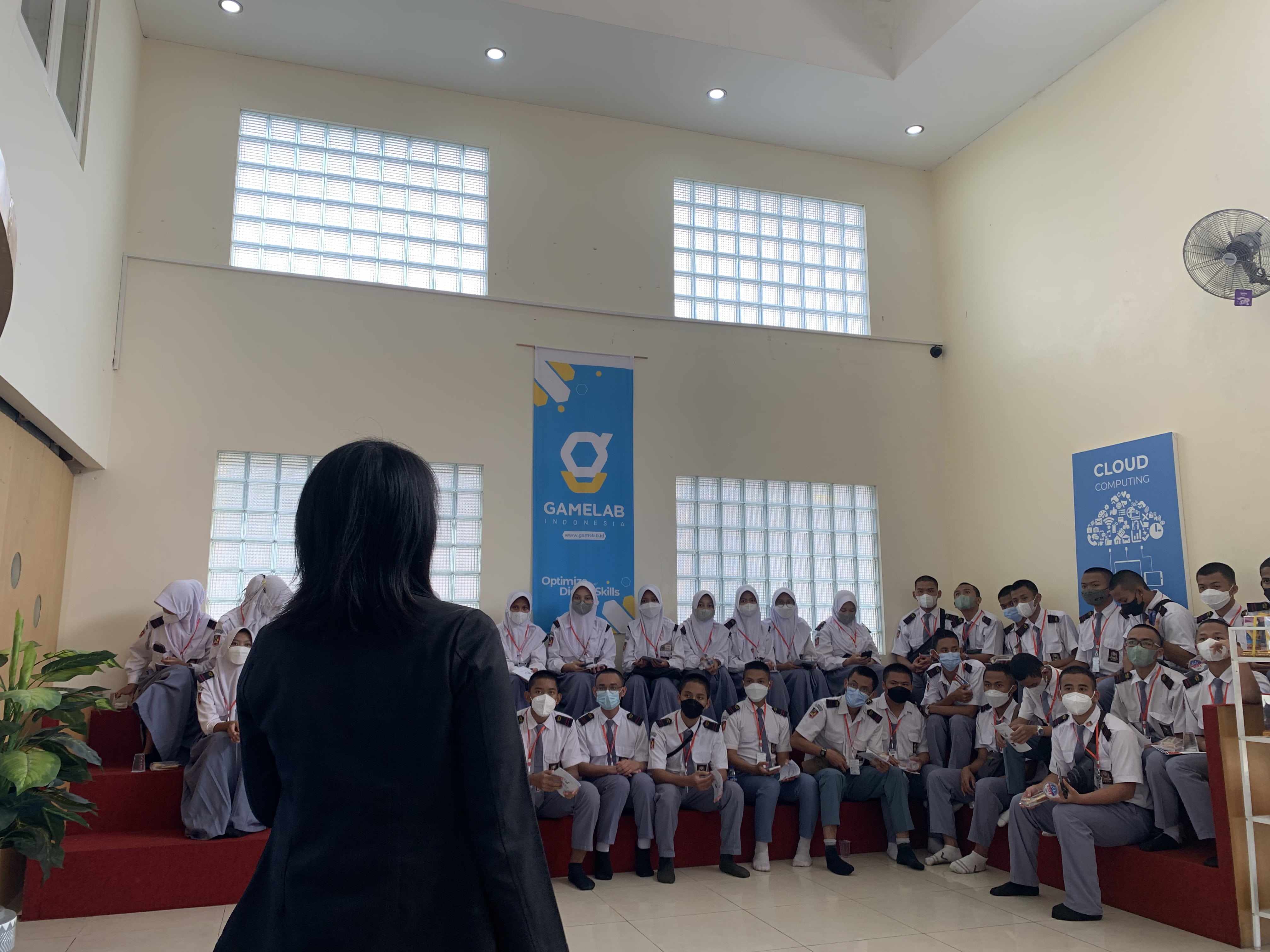 Kunjungan Industri SMKN 2 Tasikmalaya ke Gamelab Indonesia