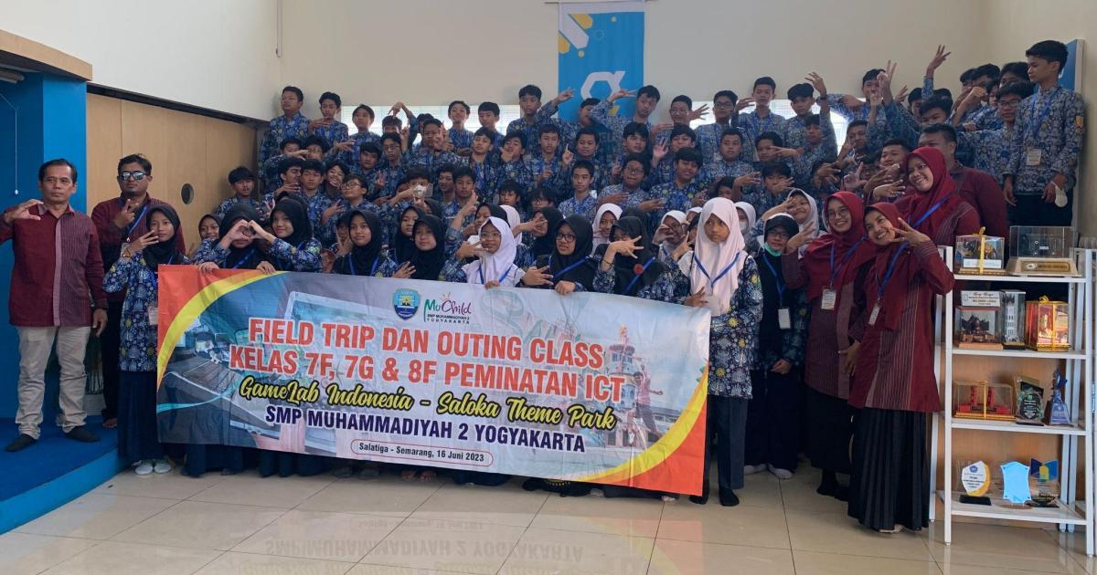 Kunjungan Industri SMP Muhammadiyah 2 Yogyakarta ke GAMELAB.ID
