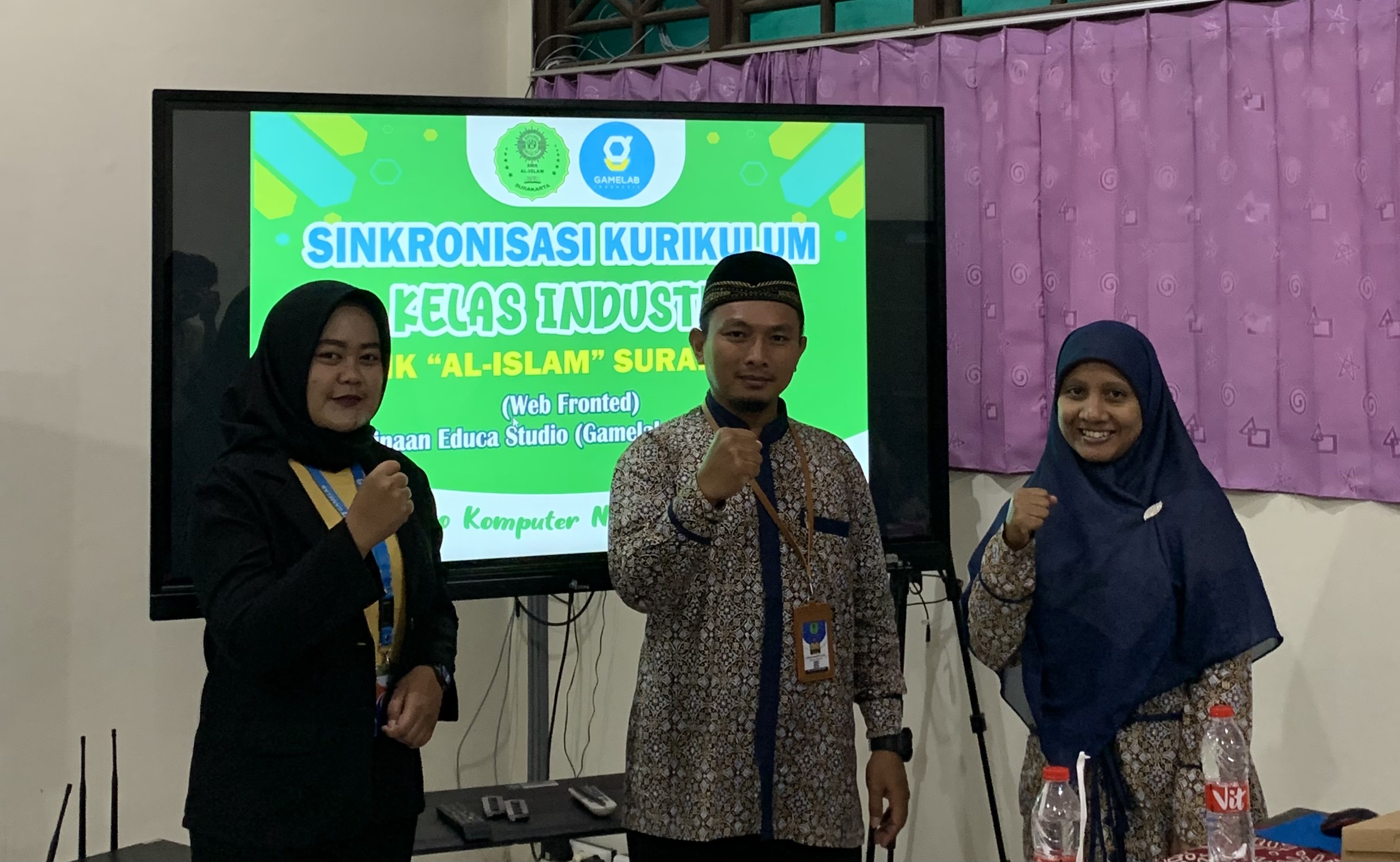 Sinkronisasi Kurikulum Kelas Industri SMK Al Islam Surakarta - GAMELAB.ID