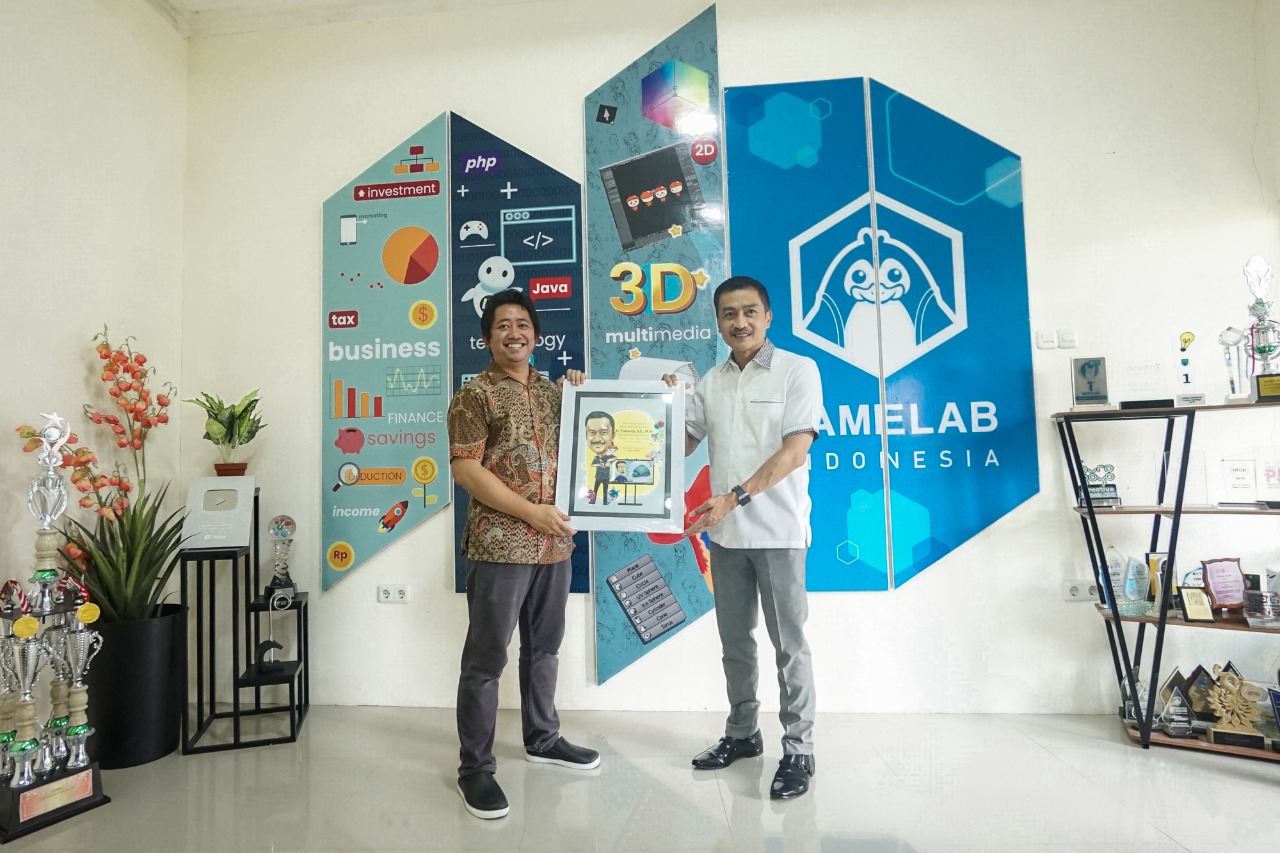 CEO Educa Studio bersama Wali Kota Salatiga di Ruang Gamelab.id