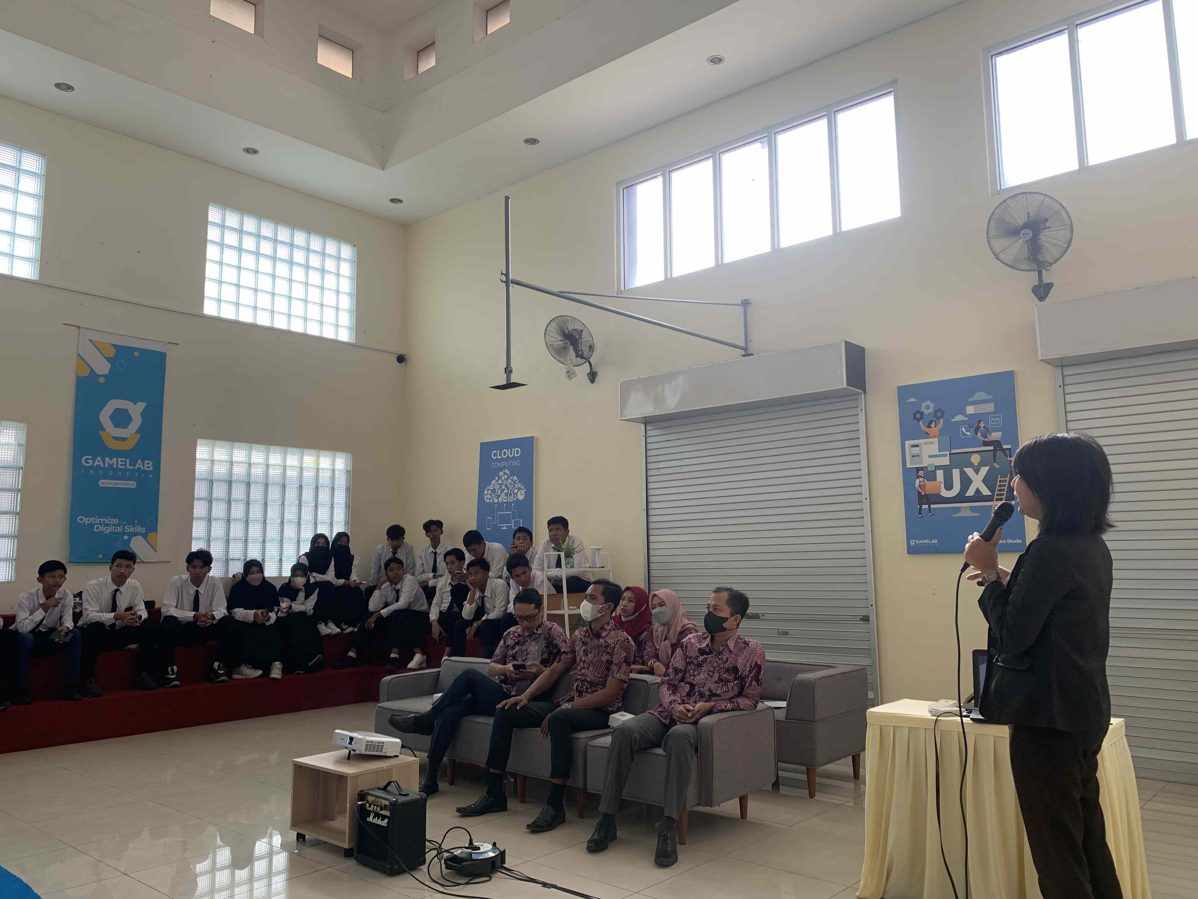 Kunjungan Industri di Gamelab Indonesia