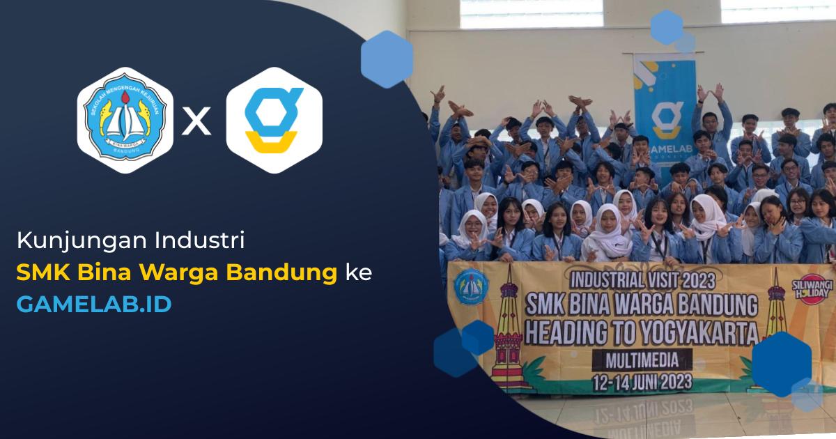 Kunjungan Industri SMK Bina Warga Bandung ke GAMELAB.ID | Berita